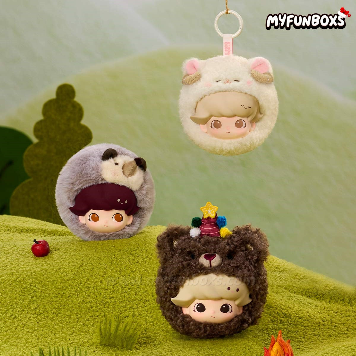 DIMOO The Secret Theatre Club Series Earphone Case Blind Box
