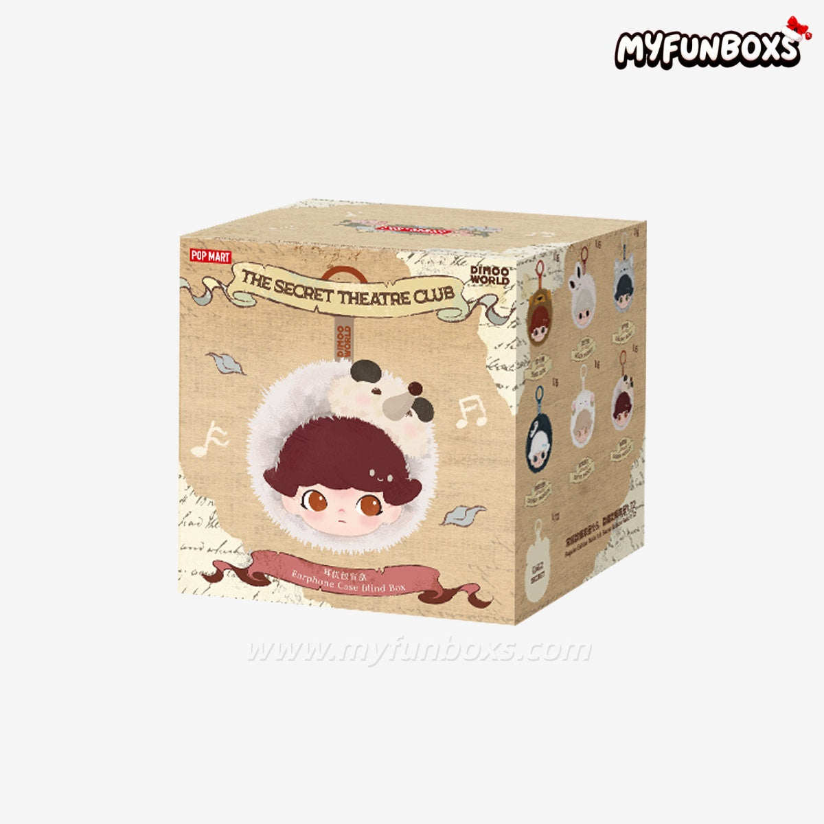 DIMOO The Secret Theatre Club Series Earphone Case Blind Box (PRE-ORDER)
