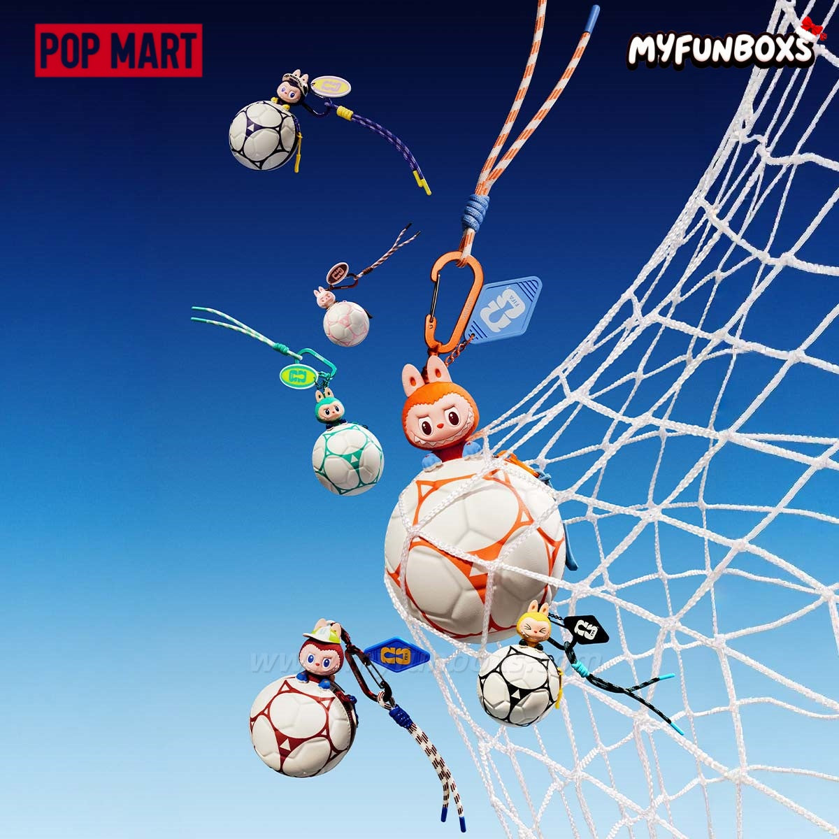 THE MONSTERS × FIFA SERIES - Football-shaped Mini Bag Blind Box