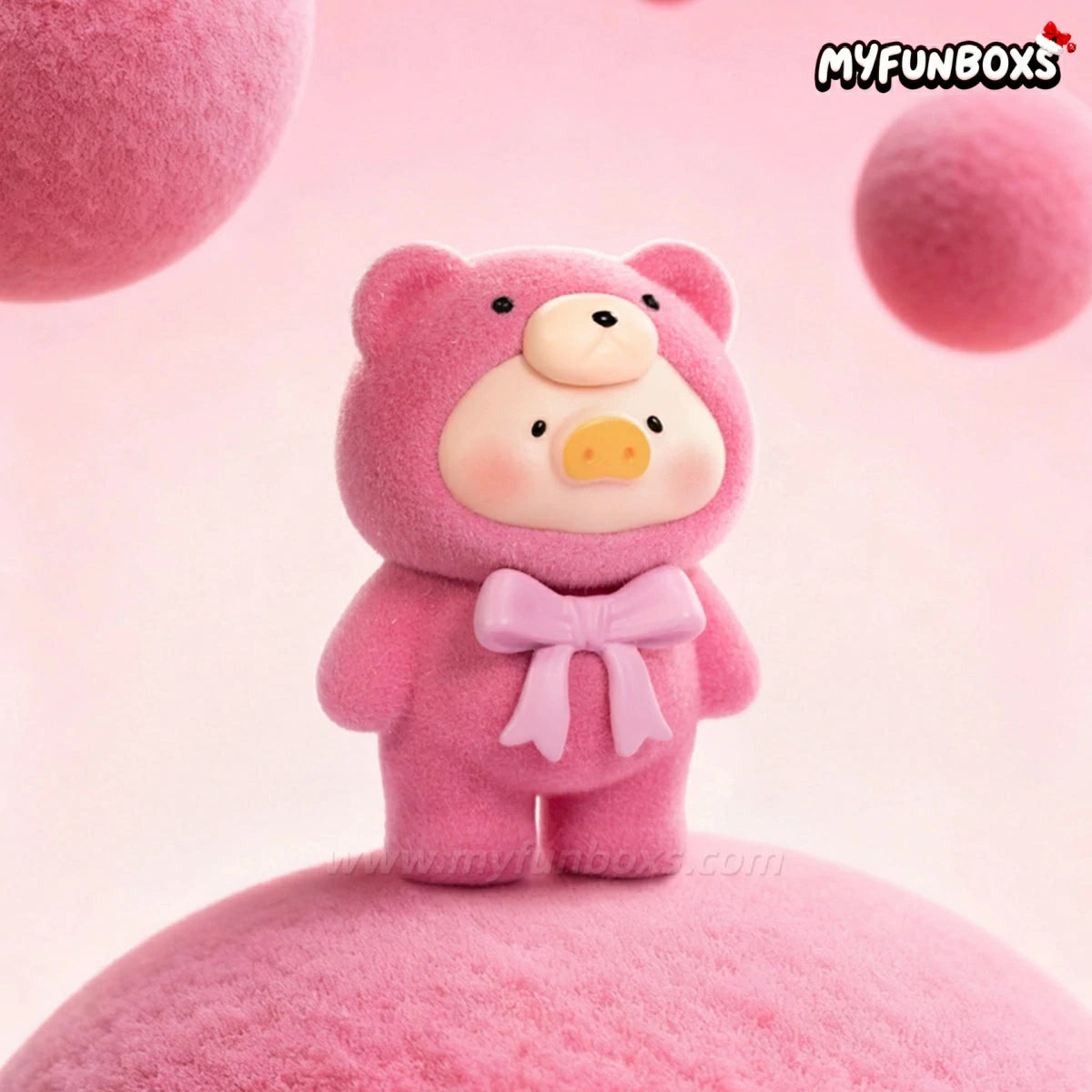 LuLu The PIGGY Teddy MINI Mining Extraction Series Mini Figure Blind Box