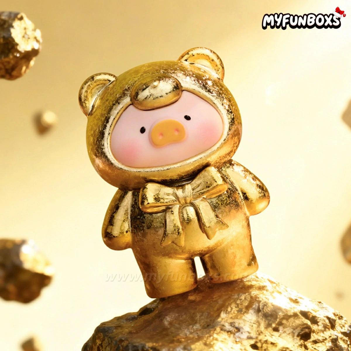 LuLu The PIGGY Teddy MINI Mining Extraction Series Mini Figure Blind Box