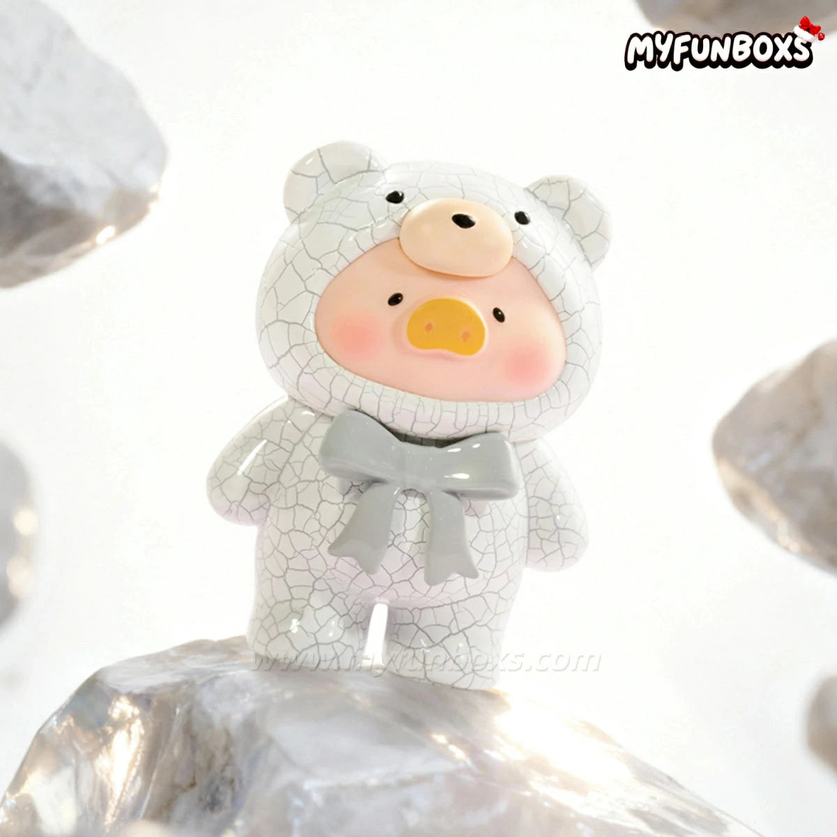 LuLu The PIGGY Teddy MINI Mining Extraction Series Mini Figure Blind Box