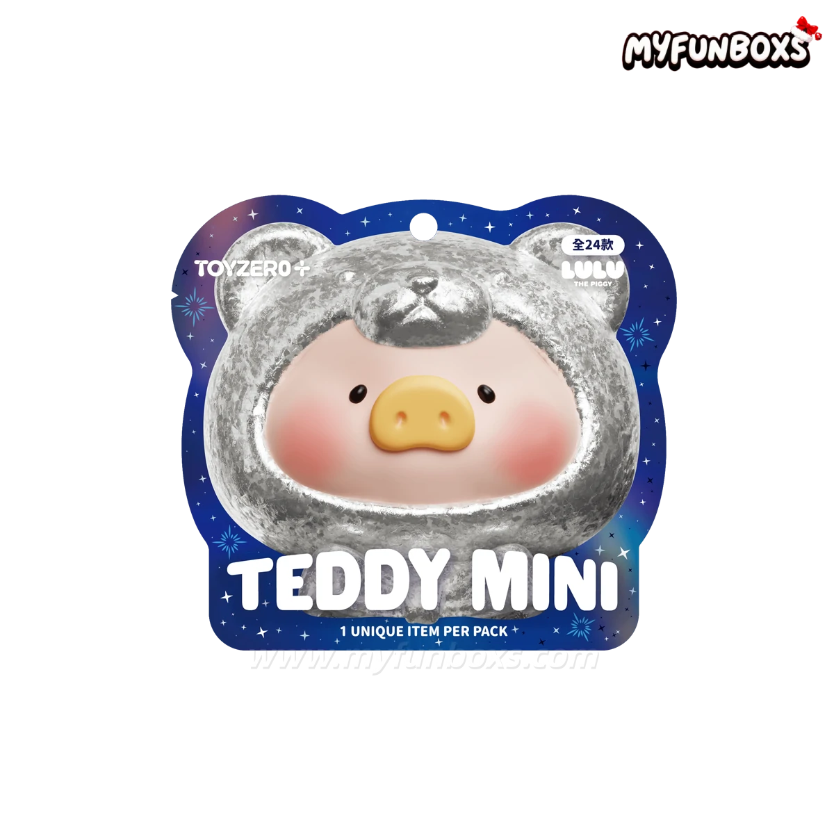 LuLu The PIGGY Teddy MINI Mining Extraction Series Mini Figure Blind Box