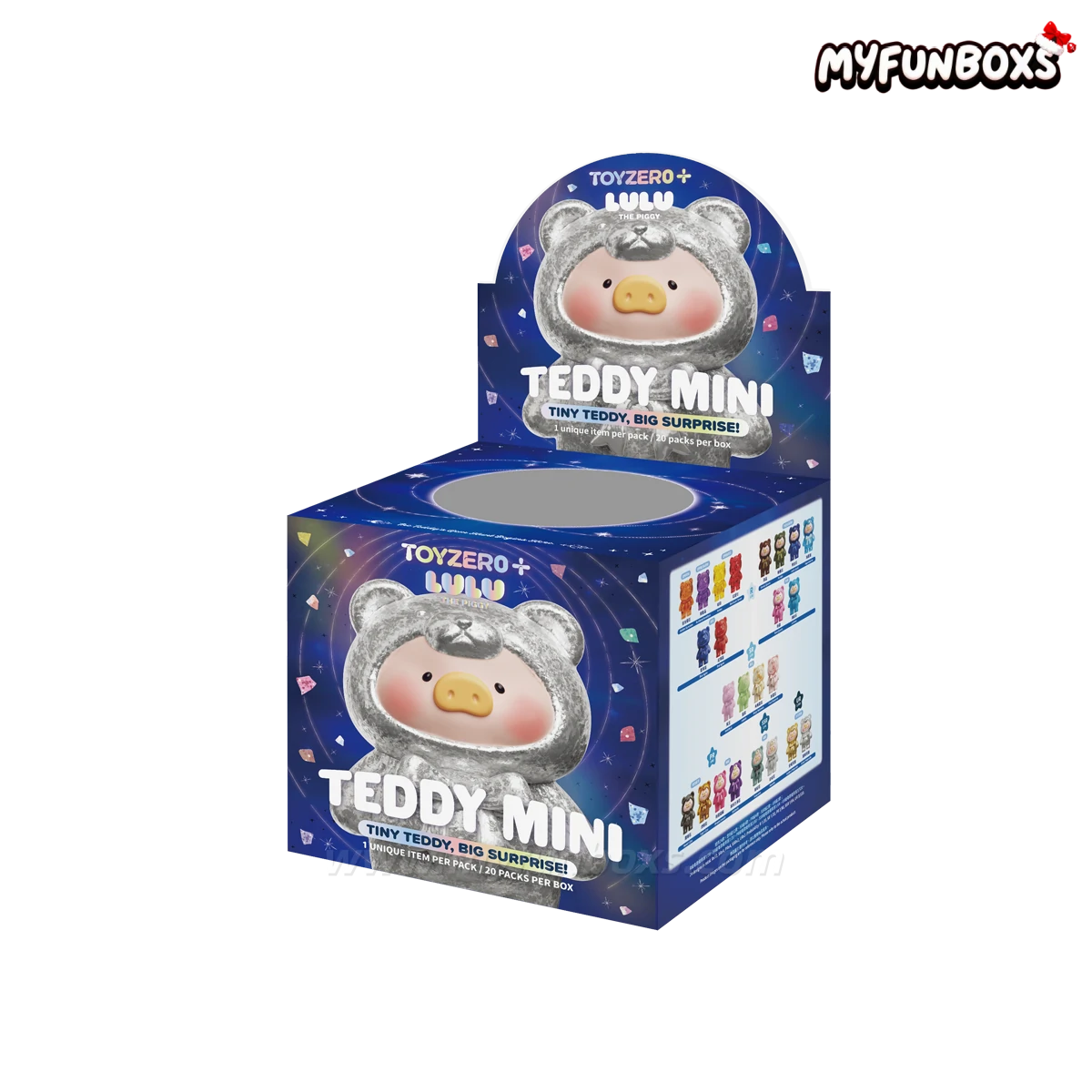 LuLu The PIGGY Teddy MINI Mining Extraction Series Mini Figure Blind Box