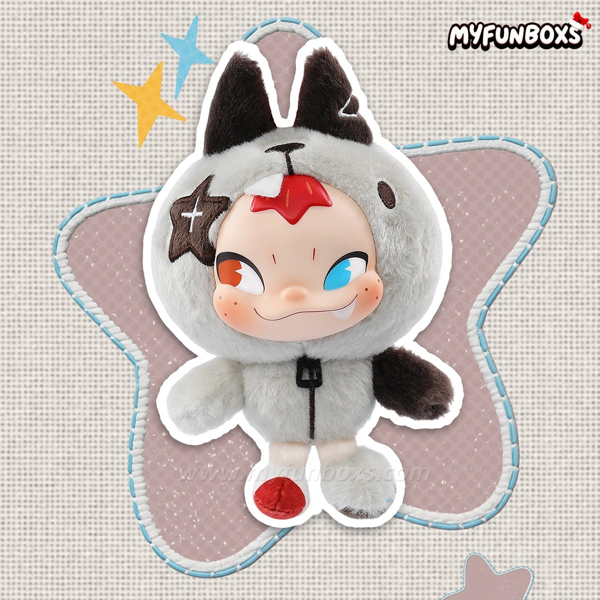 NINNIC Different Us Series Plush Keychain Blind Box