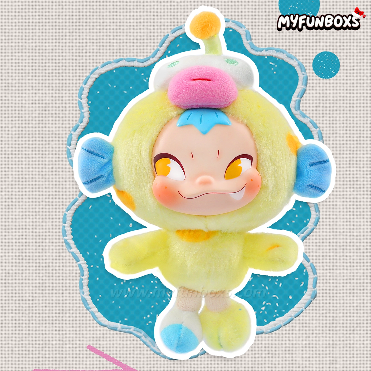 NINNIC Different Us Series Plush Keychain Blind Box