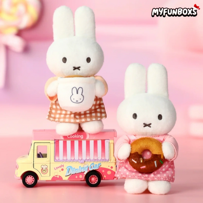 Miffy Bakery Series Plush Keychain Blind Box（In stock）