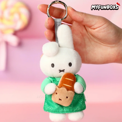Miffy Bakery Series Plush Keychain Blind Box（In stock）