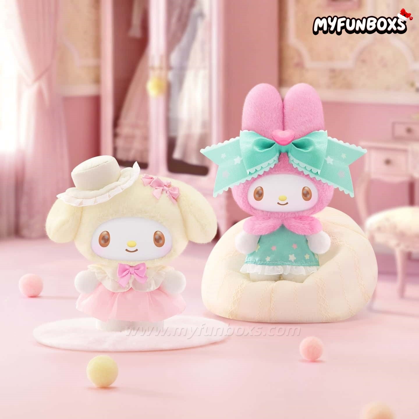 My Melody Sweet Dreams Boudoir Series Plush Blind Box