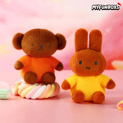 Miffy Colorful Series Plush Keychain
