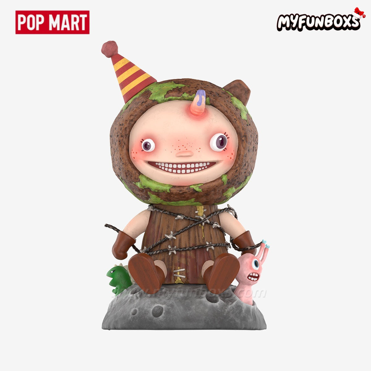 Hirono x Polar Symbiosis Figure Hanging Card
