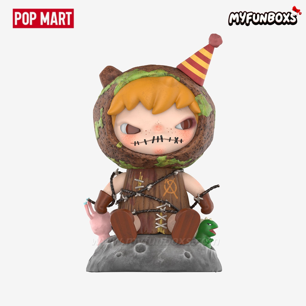 Hirono x Polar Symbiosis Figure Hanging Card
