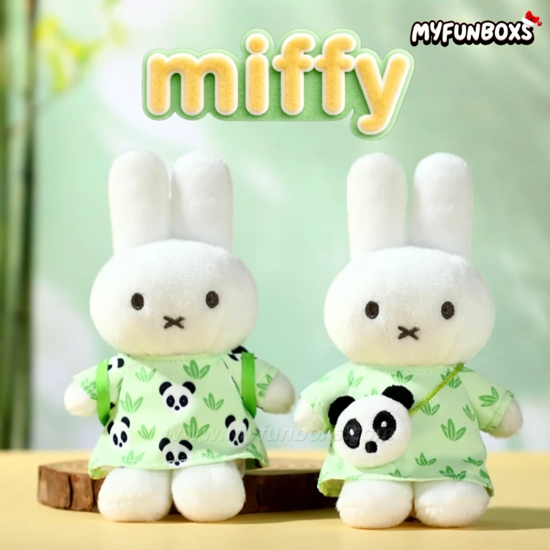 Miffy Panda Series Keychain – Spring Limited Edition
