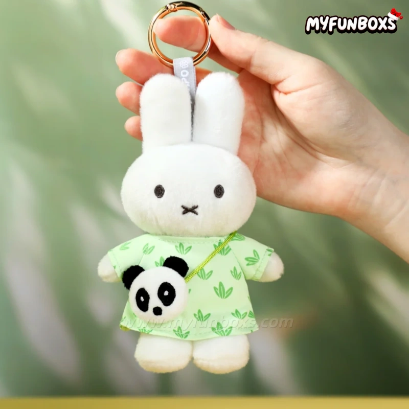 Miffy Panda Series Keychain – Spring Limited Edition