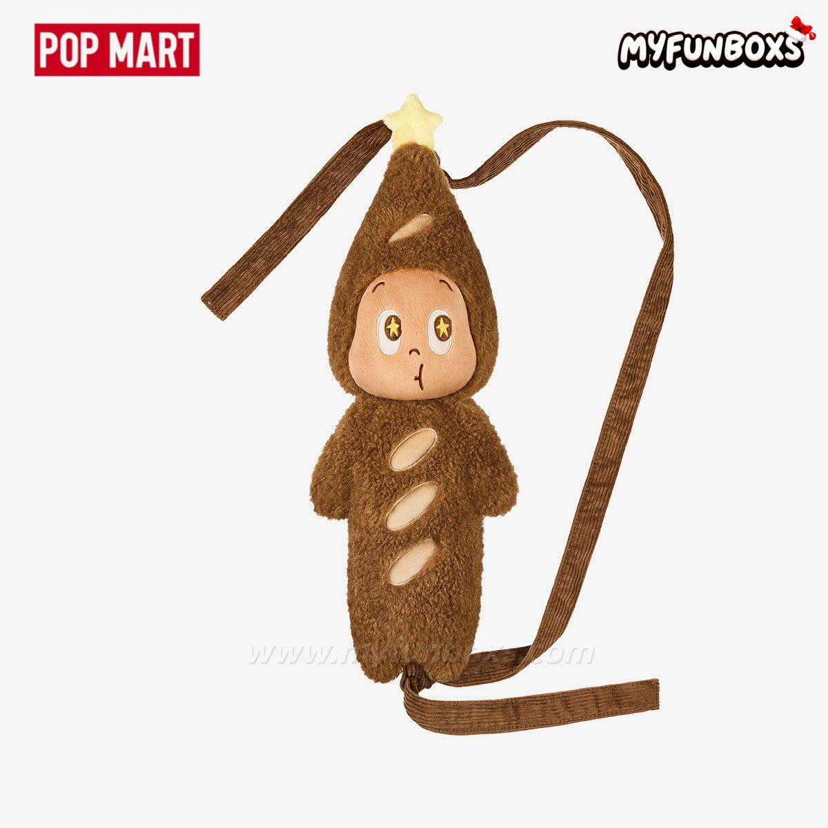 POP MART Twinkle Twinkle MOON GELATO Series-Plush Baguette Bag