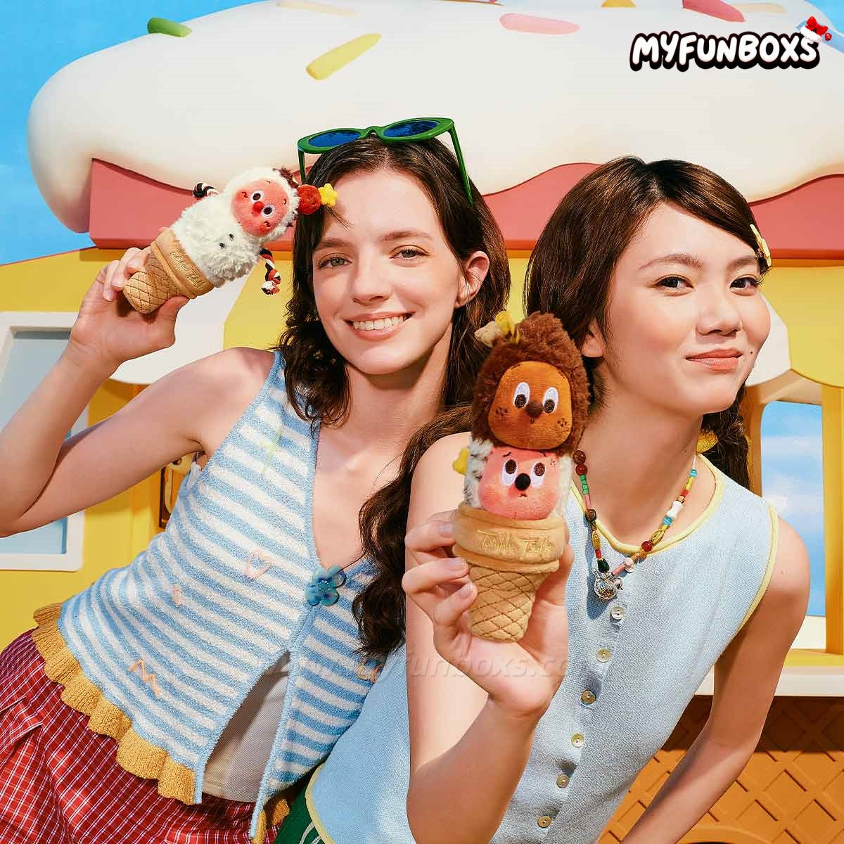 POP MART Twinkle Twinkle MOON GELATO Series-Gelato Pendant