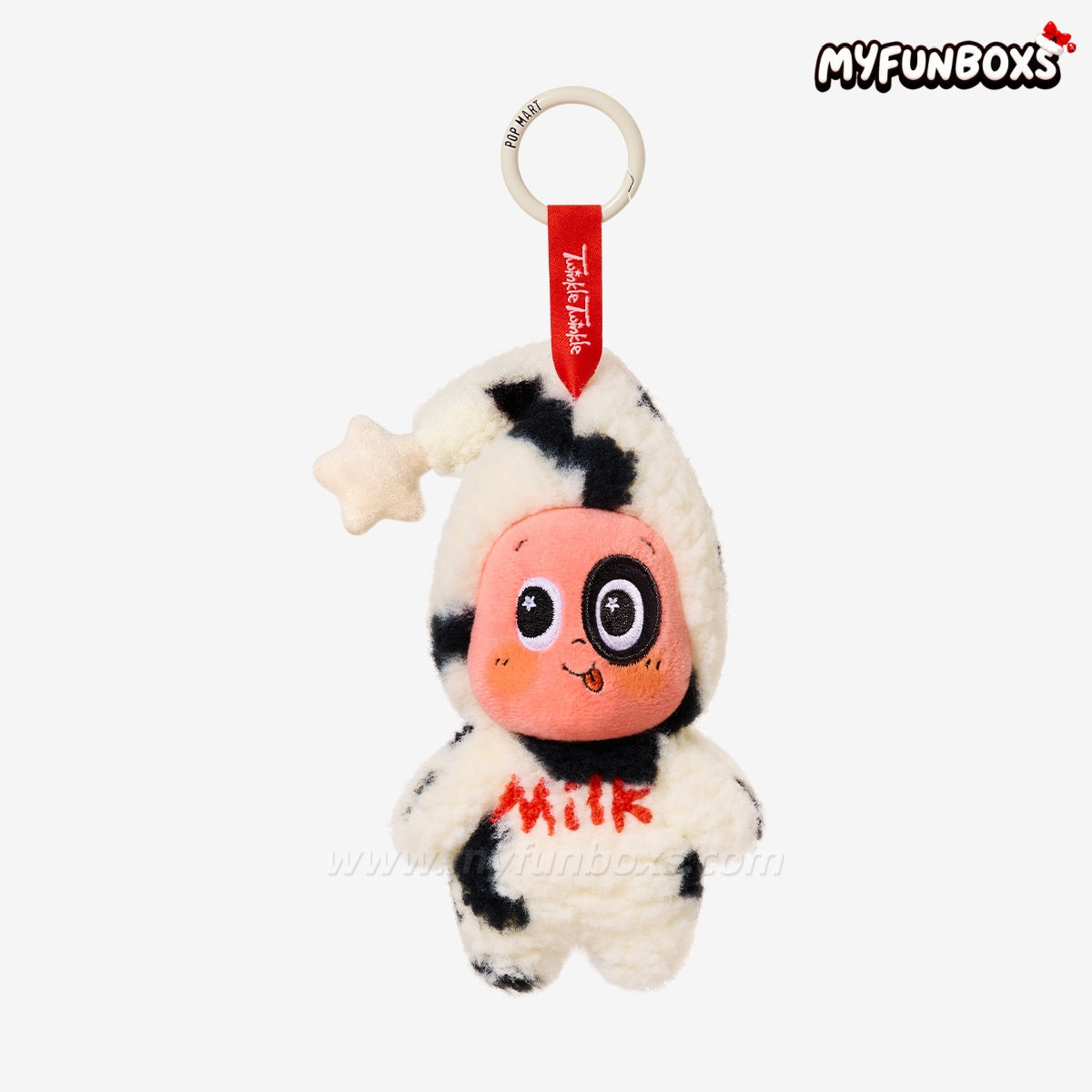 POP MART Twinkle Twinkle MOON GELATO Series-Milk Pudding Plush Blister Pack