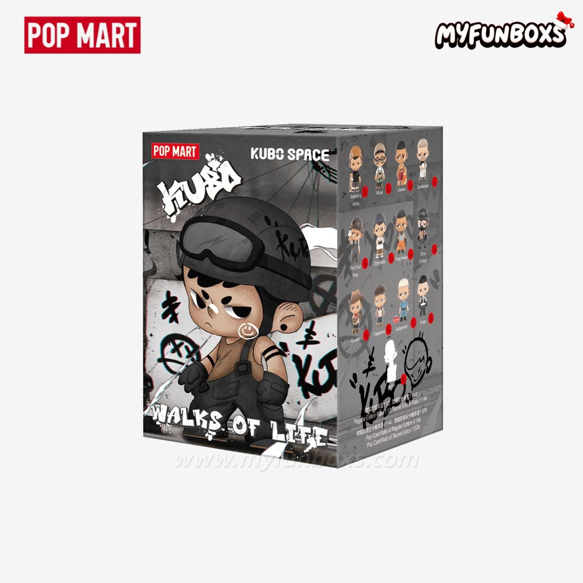 KUBO Walks of Life Series Figures Blind Box