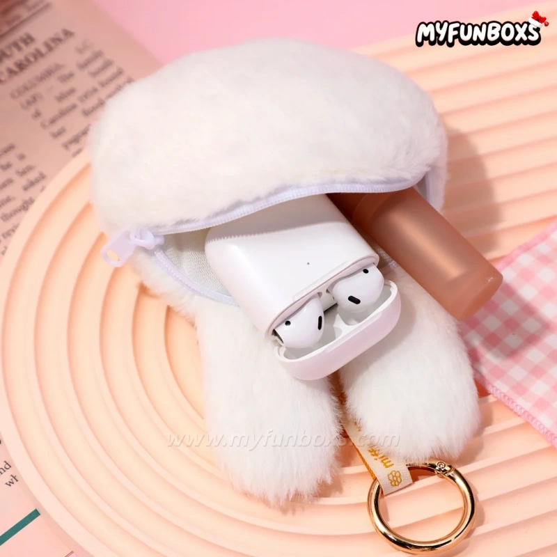 Miffy Plush Coin Purse Keychain