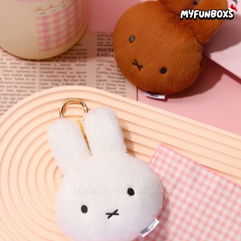 Miffy Plush Coin Purse Keychain
