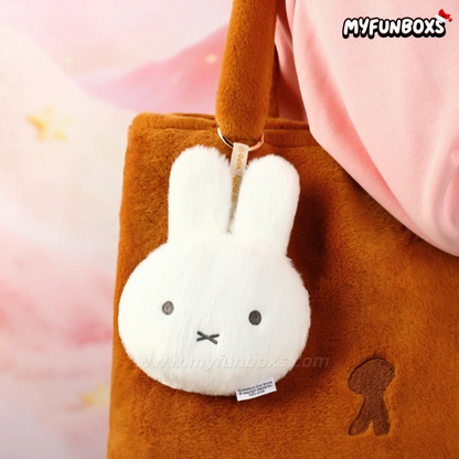 Miffy Plush Coin Purse Keychain
