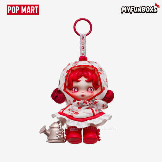 POPMART SKULLPANDA Amid Flowers Plush Doll Pendant