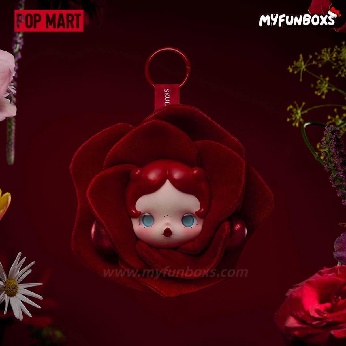 SKULLPANDA Petals in Four Acts Series Earphone Bag