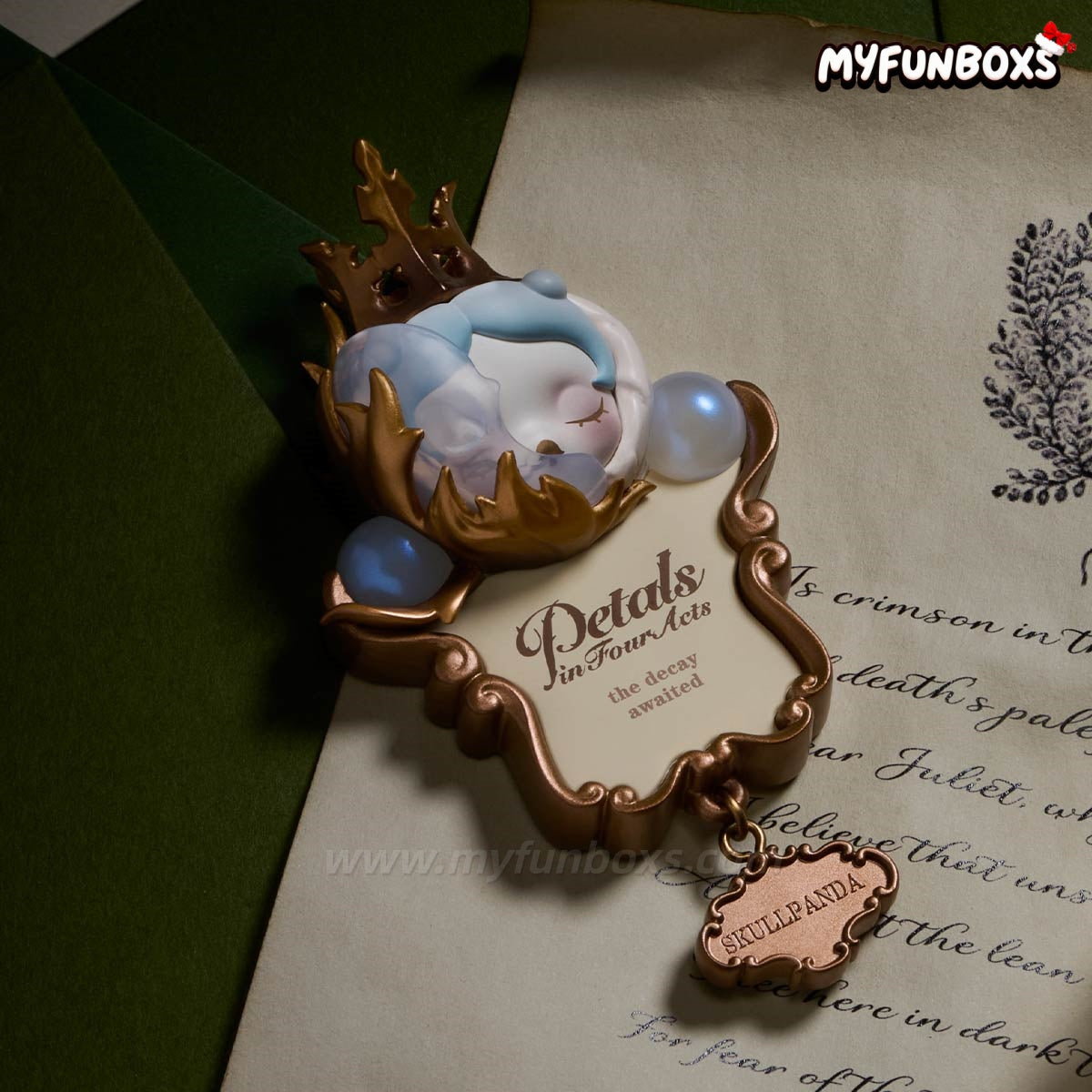 SKULLPANDA Petals in Four Acts Series Fridge Magnet