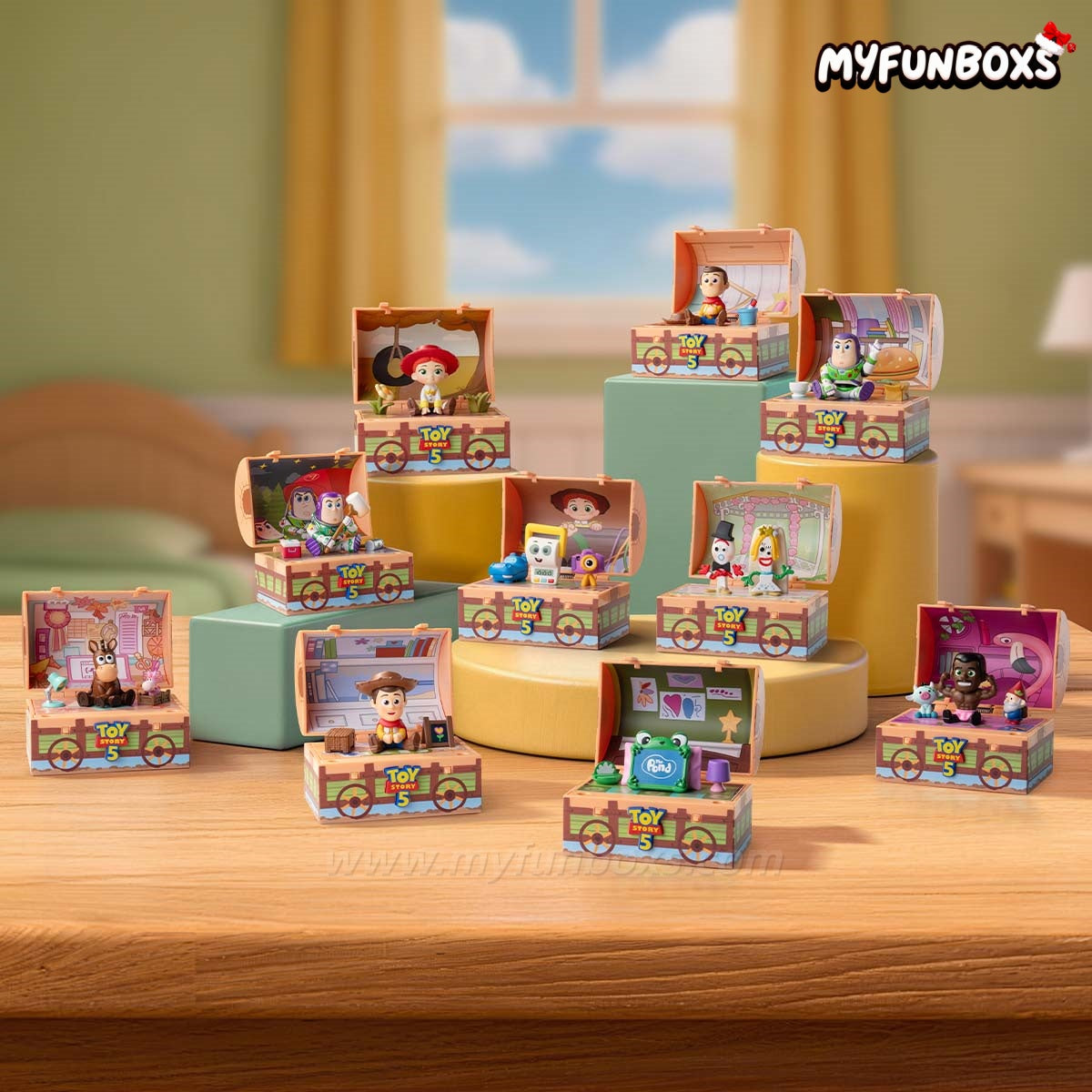 POP MART DSN Pixar Toy Story 5 Series Figure Blind Box (PRE-ORDER）