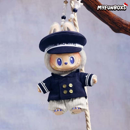 POP MART The Monsters De Vliegende LABUBU Series Captain Vinyl Plush Hanging Card, POP LAND Exclusive (PRE-ORDER)