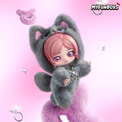 POP MART aespa Fluffy Club Series Vinyl Plush Doll Pendant (PRE-ORDER)