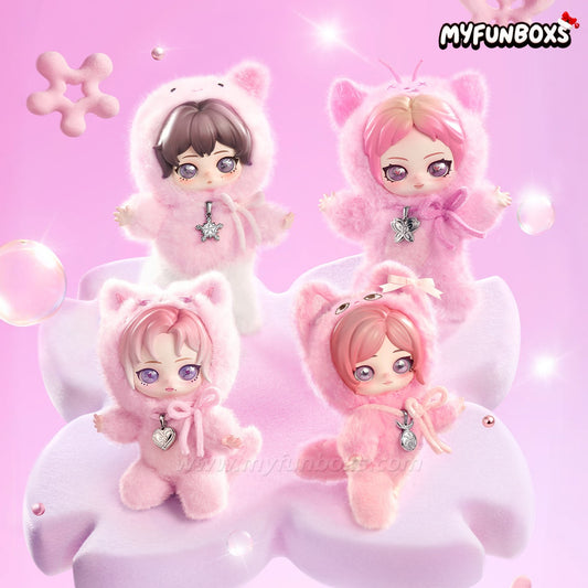 POP MART aespa Fluffy Club Series Vinyl Plush Doll Pendant (PRE-ORDER)