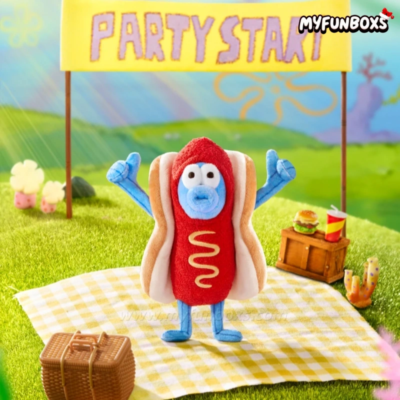 SpongeBob SquarePants Bikini Bottom Feast Series Plush Blind Box (PRE-ORDER)