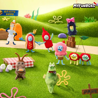 SpongeBob SquarePants Bikini Bottom Feast Series Plush Blind Box (PRE-ORDER)