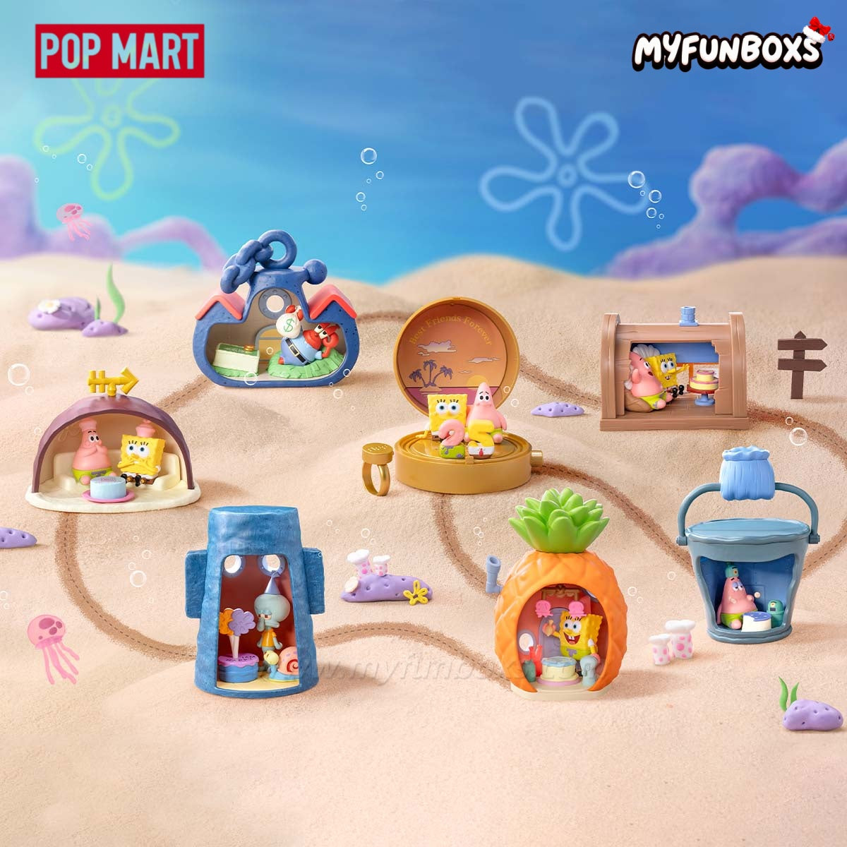 SpongeBob SquarePants Carnival Anniversary Series Scene Blind Box