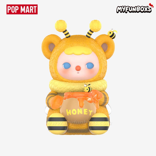 Pucky Honey Bear Baby Figure Hanging Card