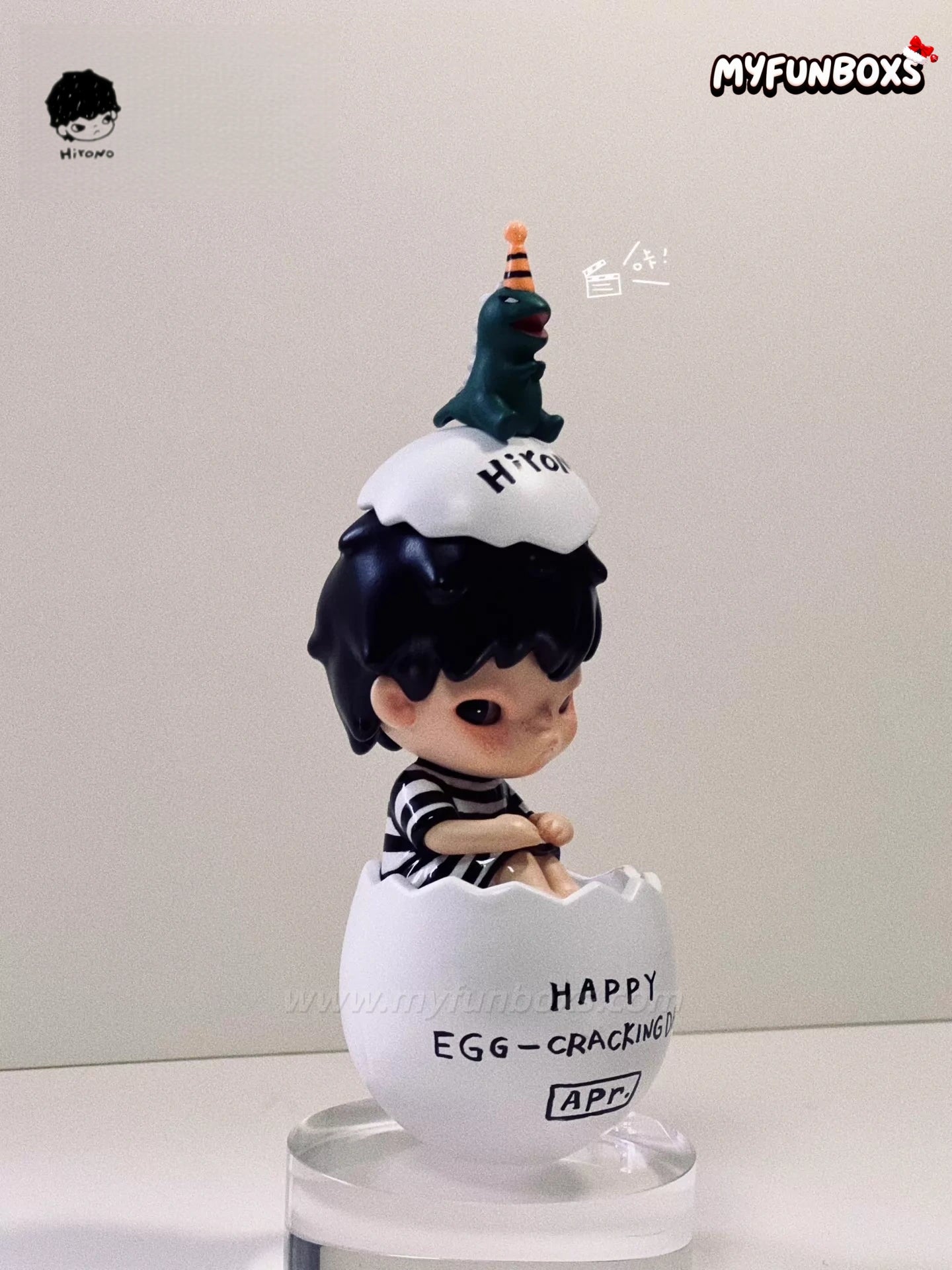 Handmade Hirono Hatching Day Figure