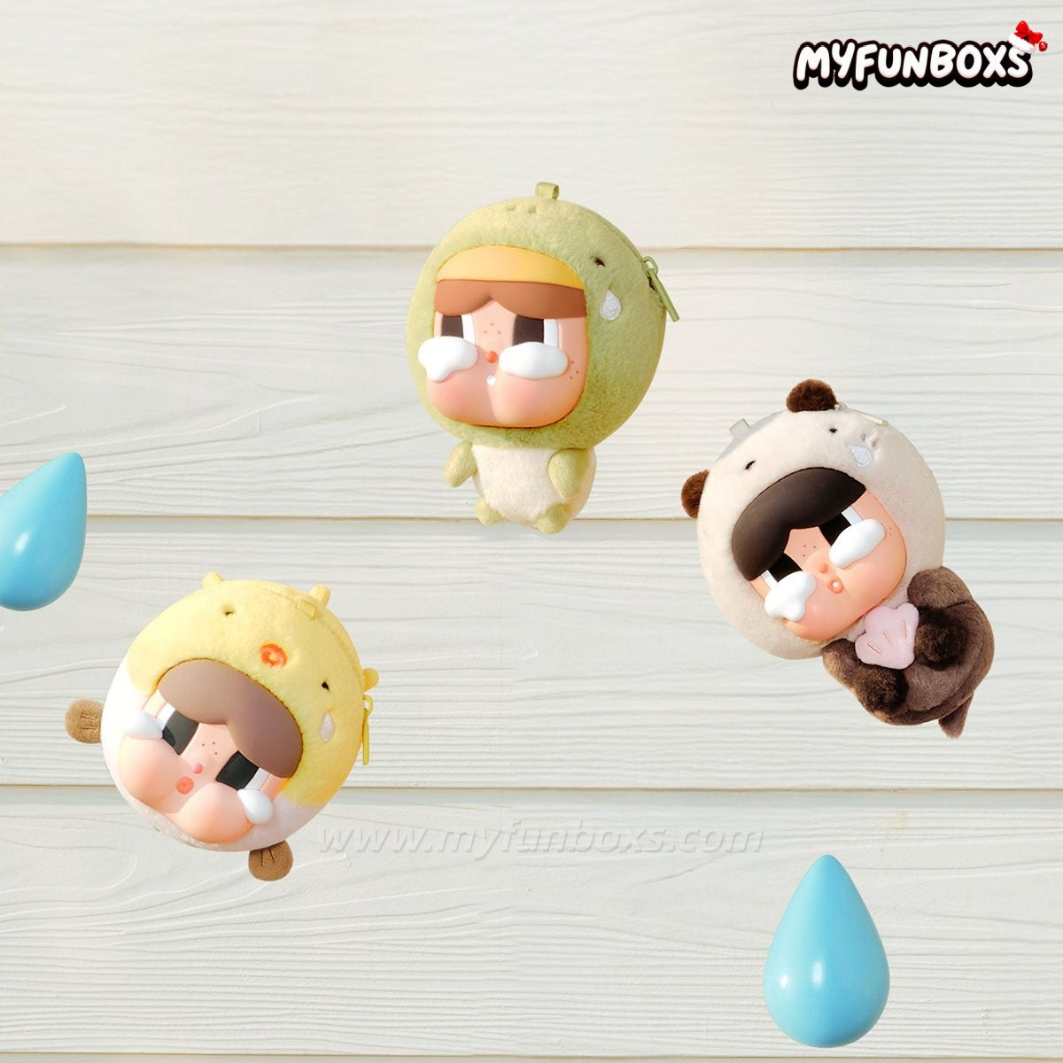 POP MART CRYBABY Cry Me an Ocean Series Earphone Bag Blind Box