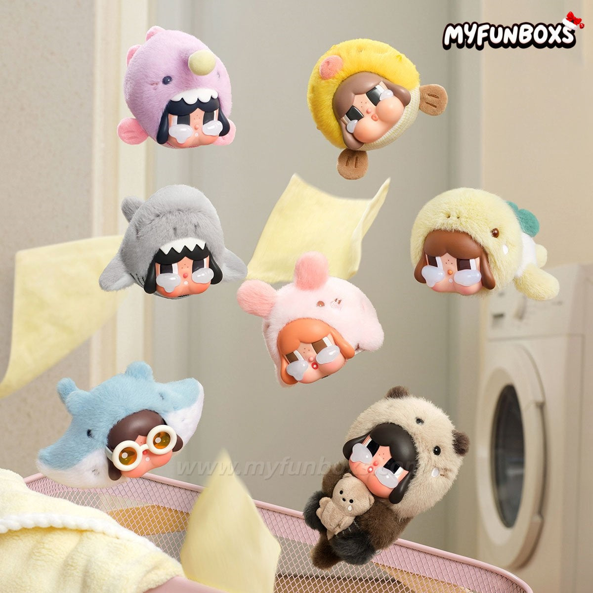 POP MART CRYBABY Cry Me An Ocean Series- Vinyl Plush Pendant Blind Box