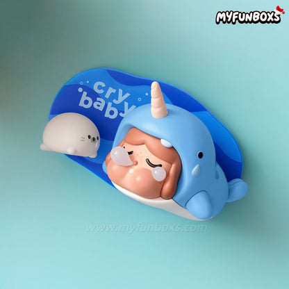 POP MART CRYBABY Cry Me an Ocean Series Fridge Magnet Blind Box