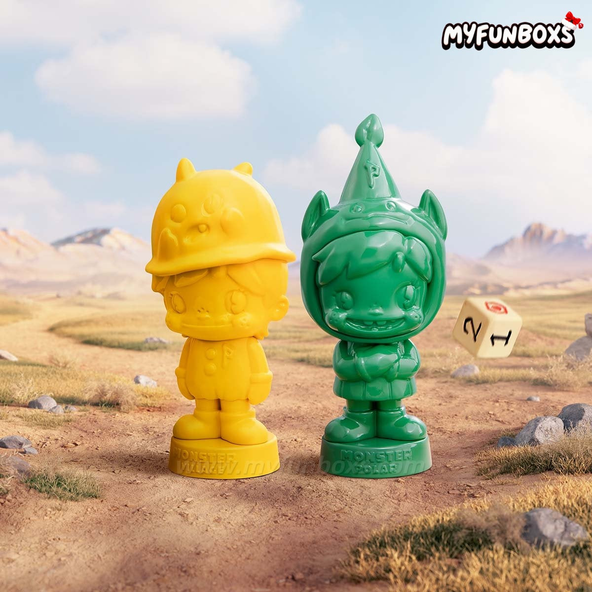 Polar-Season 3 <Polar In Monster Village> Series Figures Blind Box