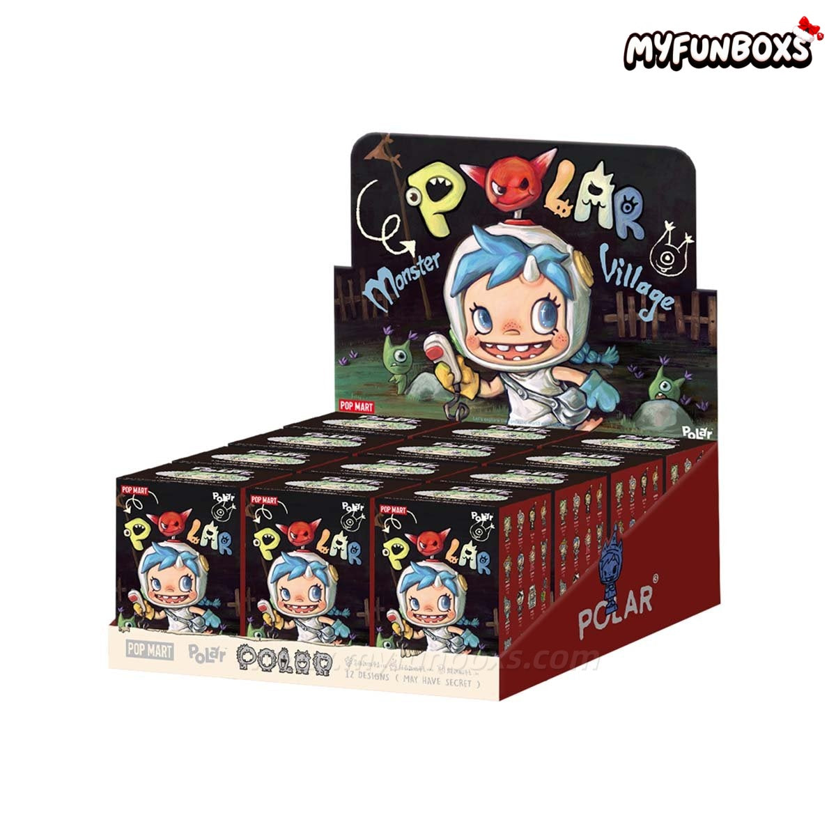 Polar-Season 3 <Polar In Monster Village> Series Figures Blind Box