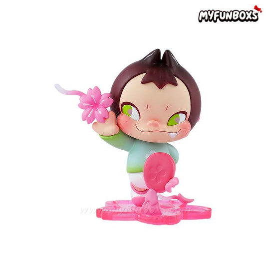 NINNIC Cherry Blossom Figure Hanging Card