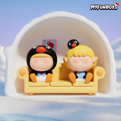 Pingu 45th Anniversary Heartwarming Encounter Series Figure Blind Box