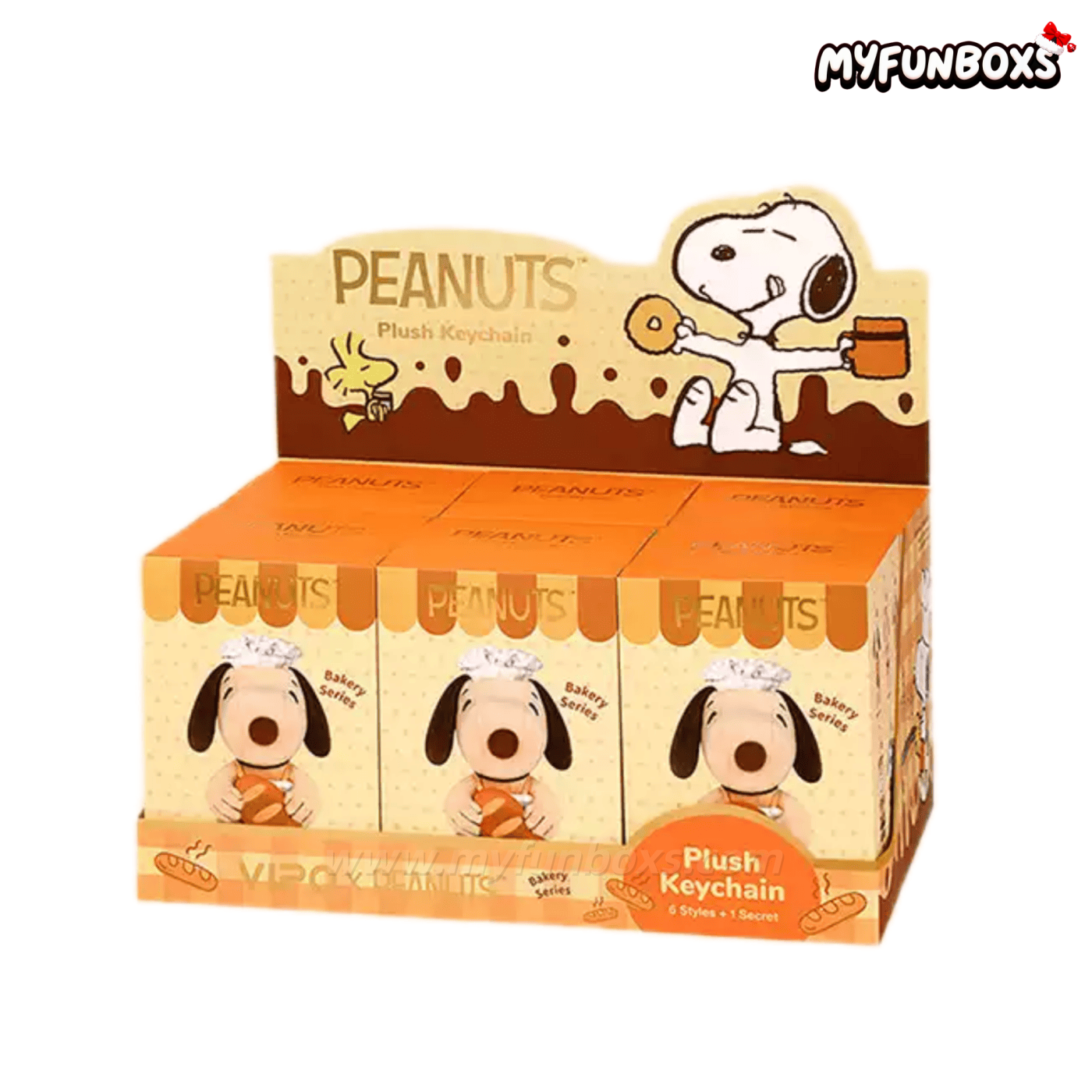Snoopy Baker Series Plush Blind Boxes