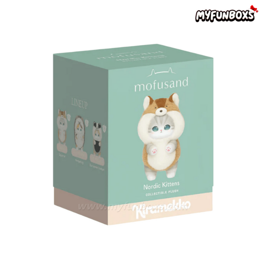 Mofusand Kiramekko Nordic Kittens Series Vinyl Plush Pendant Blind Box (PRE-ORDER)