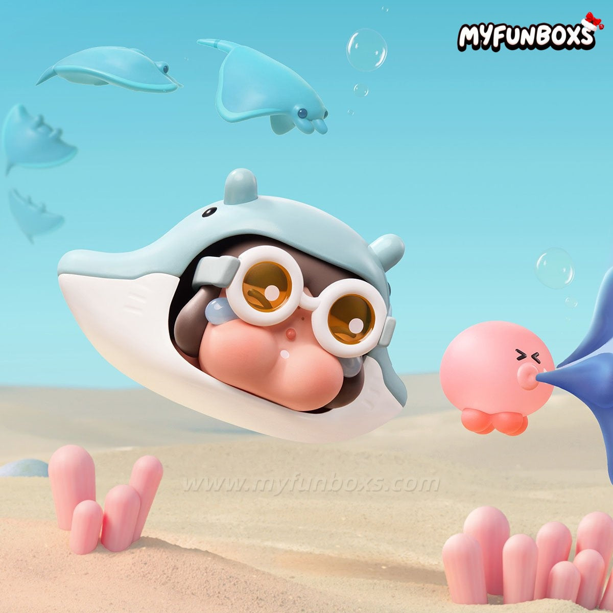 CRYBABY Cry Me an Ocean Series Figures Blind Box