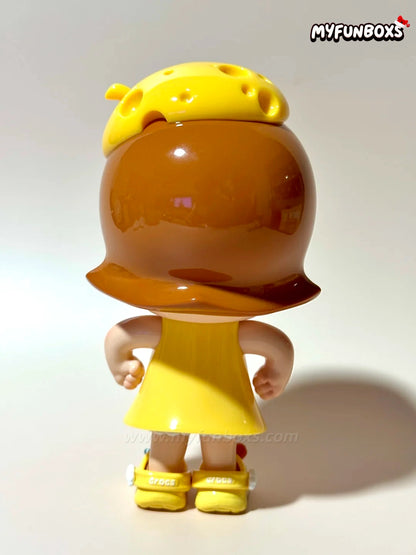 POP MART Angry Molly Crocs Angry Cheese Figure