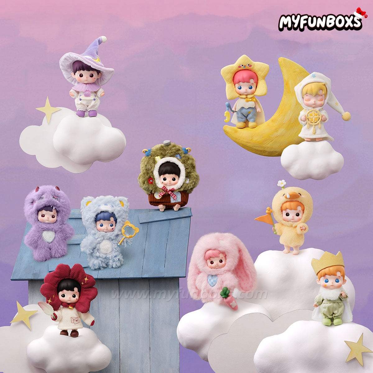 POP MART HACIPUPU Into the Secret Realm Series 1/8 Action Figure