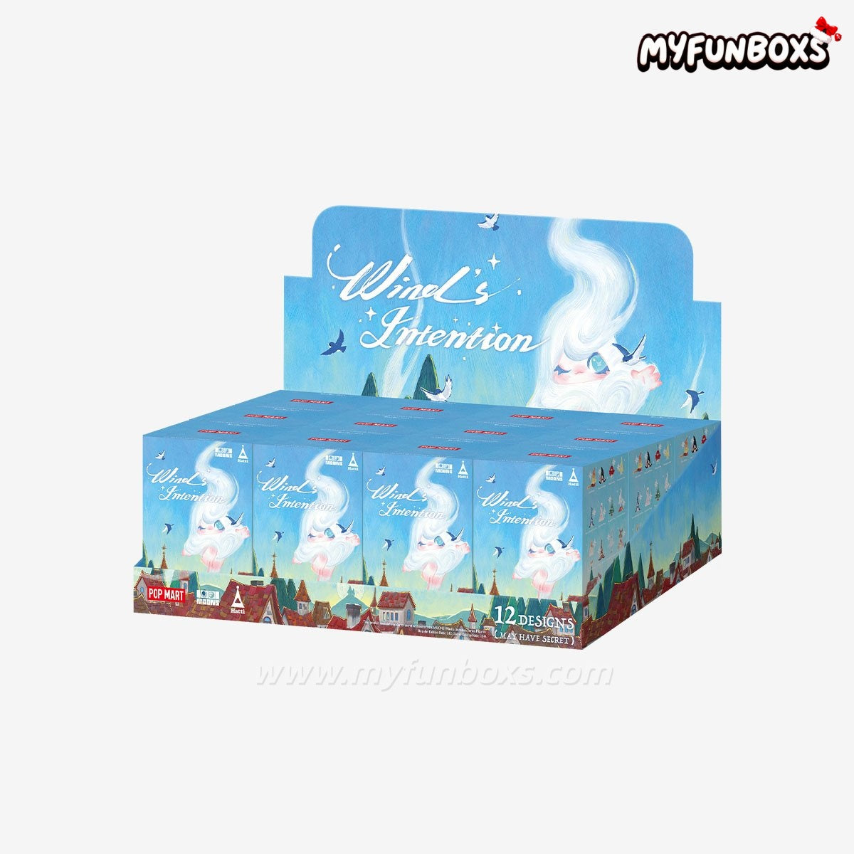 POP MART 1001MOONS Wind's Intention Series Figures Blind Box